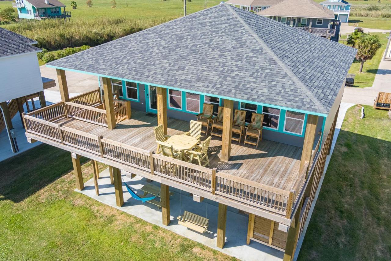 Stylish 4Br Crystal Beach Retreat Walk To Beach Bolivar Peninsula Exteriér fotografie